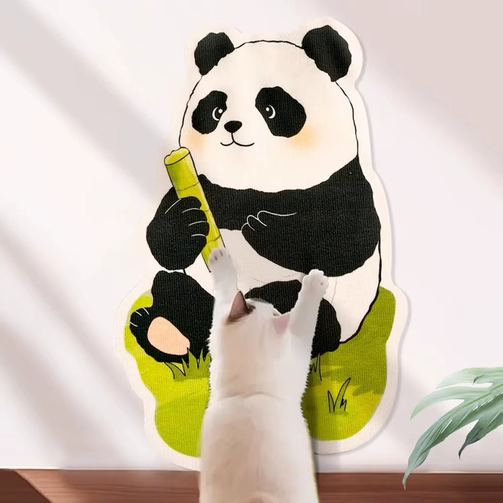 Transform Your Home with Our Self-Adhesive Wall Mounted Cat Scratching Mats - Stylish Cat Shape Felt Scratch Pads for Furniture Protection and Fun!