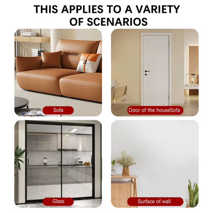 Transform Your Home with Our Self-Adhesive Wall Mounted Cat Scratching Mats - Stylish Cat Shape Felt Scratch Pads for Furniture Protection and Fun!