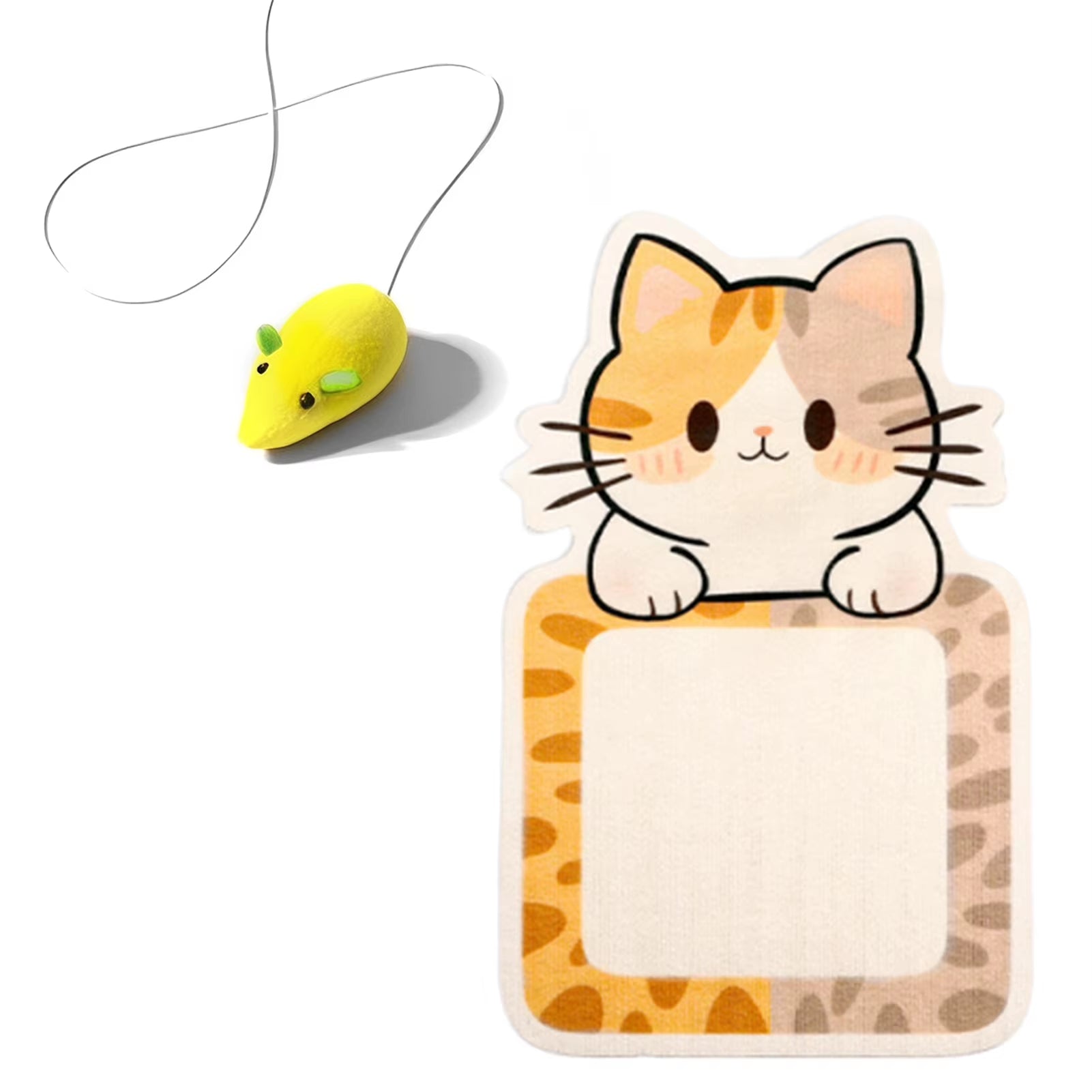 Transform Your Home with Our Self-Adhesive Wall Mounted Cat Scratching Mats - Stylish Cat Shape Felt Scratch Pads for Furniture Protection and Fun!