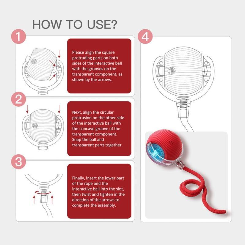 Exciting Interactive Cat & Dog Teaser Toy with Two Tails - Safe and Fun Playtime for Your Pets!